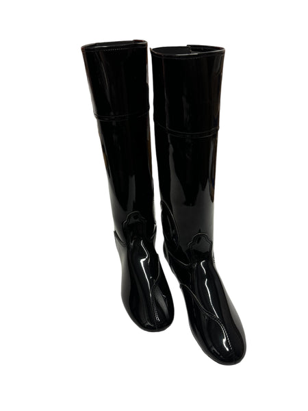 Equiwin Clarino Black Boot* Flashy – G.A. JOCKEY SHOP Inc.