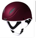 Uof Race Evo Custom Ordered Burgundy Helmet