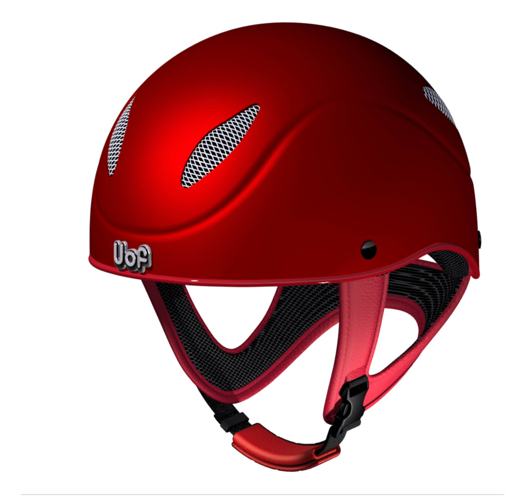 Uof Race Evo Custom Ordered Red Helmet