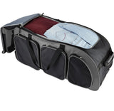 Tack Travel bag 30 Inch Multi-Pocket Upright Rolling Duffel Bag, Black, 30-Inch