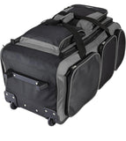Tack Travel bag 30 Inch Multi-Pocket Upright Rolling Duffel Bag, Black, 30-Inch