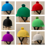 Racer Helmet Cover with Pompom Set of 12 custom order