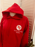 Embroidered Fleece Hoodie back Design
