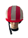 Racer Multi tone Helmet Covers Striped