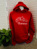 Embroidered Fleece Hoodie back Design