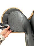 Feather-Weight® Leather Exercise Saddle (Tan-Beige)