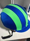 Racer Multi tone Helmet Covers Striped