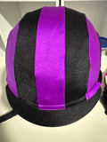 Racer Multi tone Helmet Covers Striped