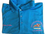 Embroidered DryFit Polo Shirt with horseman designs