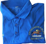 Embroidered DryFit Polo Shirt with horseman designs