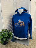 Embroidered Fleece Hoodie back Design