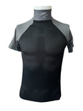 Racer two tone short sleeve sport shirt