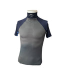 Racer two tone short sleeve sport shirt