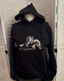Embroidered Fleece Hoodie back Design