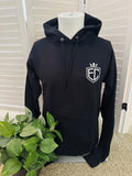 Embroidered Fleece Hoodie back Design