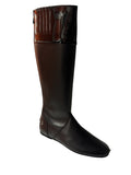 DG National Tall Zipper Leather Exercise Boot🇮🇹