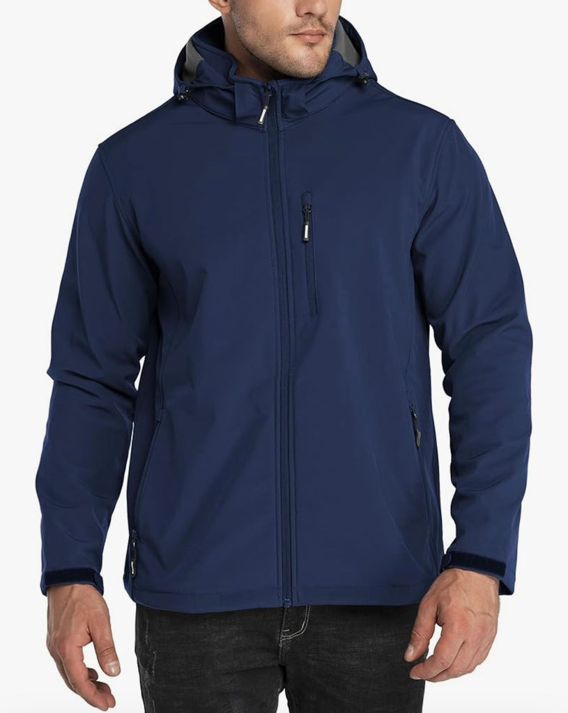 Softshell Windbreaker Jackets, Fleece Lined- Custom order