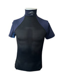 Racer two tone short sleeve sport shirt