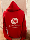 Embroidered Fleece Hoodie back Design