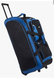 Tack Travel bag 30 Inch Multi-Pocket Upright Rolling Duffel Bag, Black, 30-Inch