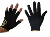 NEW Logo Riding gloves by Descente Black