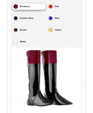 DG Sirio ZipUp Jockey Race Boot🇮🇹 Color Top Custom Ordered