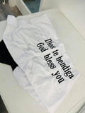 Add Embroidered Name on Leg only