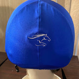 Horse Embroidered Racer Classic Solid Helmet Covers