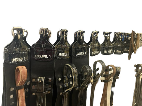 Embroidered Race Girth Set- custom ordered