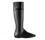 DG National Tall Zipper Leather Exercise Boot🇮🇹