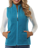 Embroidered Ladies Vest Polar Fleece