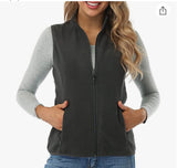 Embroidered Ladies Vest Polar Fleece