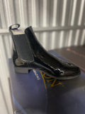 Low shiny paddock boot