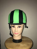 Racer 2 tone Helmet Covers Striped