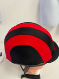 Racer 2 tone Helmet Covers Striped