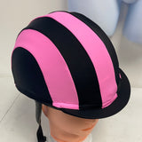 Racer 2 tone Helmet Covers Striped