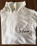 Name embroidered on shirt