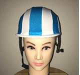 Racer Multi tone Helmet Covers Striped