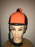 Racer Side Star Helmet Covers with Pompom Custom Order