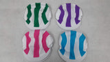 Racer 2 tone Helmet Covers Striped