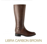 DG Libra CARBON/  Brown Leather Gallop Boot🇮🇹