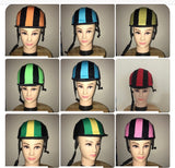 Racer 2 tone Helmet Covers Striped