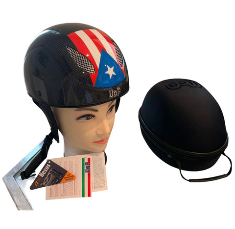 UOF Race Evo Air Brush Design Carbon Fiber Helmet Custom Ordered