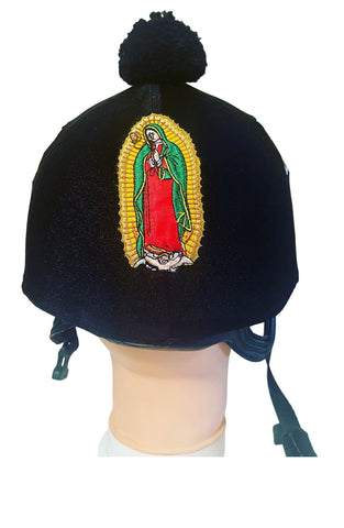 Racer La Virgencita Helmet Cover