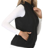 Embroidered Ladies Vest Polar Fleece