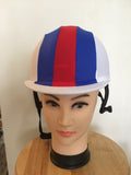 Racer 2 tone Helmet Covers Striped