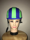 Racer 2 tone Helmet Covers Striped