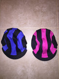 Racer 2 tone Helmet Covers Striped