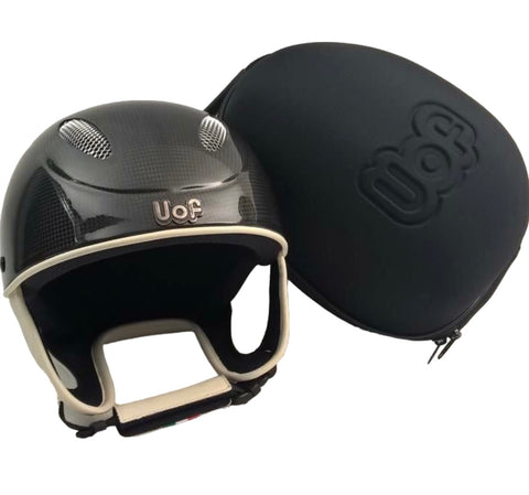 carbon fiber jockey motorcycle helmets UOF EVO Carbon Fiber & Carry Case Custom Ordered – G.A. JOCKEY SHOP Inc