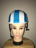 Racer 2 tone Helmet Covers Striped